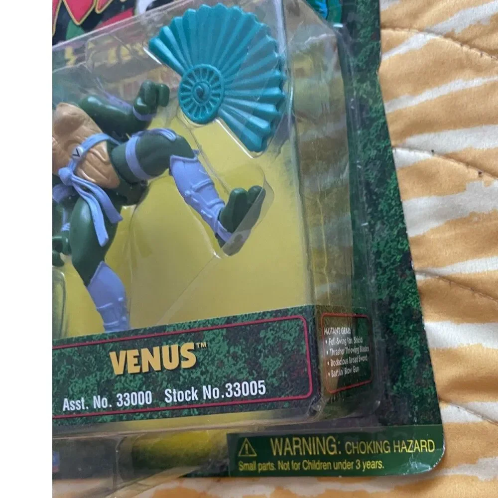TMNT Teenage Mutant Ninja Turtles 1997 The Next Mutation Omni-Flex Venus Vintage